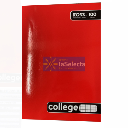 CUADERNO COLLEGE 100 HJS 5MM ROSS